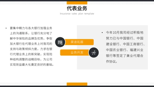 时尚简约保险销售计划书通用PPT模板