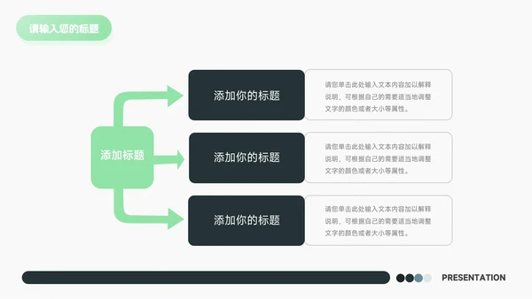 简洁web绿色插画销售数据分析PPT模板