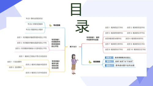 专题05概率初步（考点串讲，3大考点16大题型突破3大易错剖析）  课件（共40张PPT）