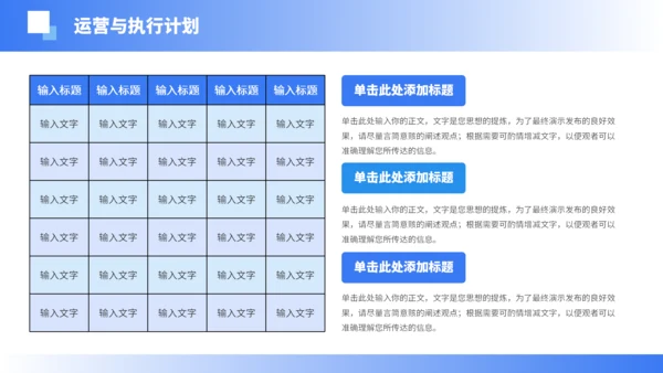 蓝色简约大学生创业计划书PPT模板