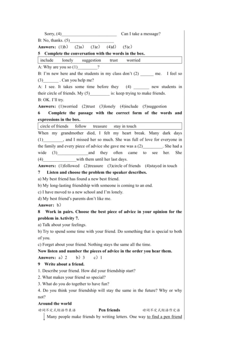 Module 9 Unit 3 教学详案