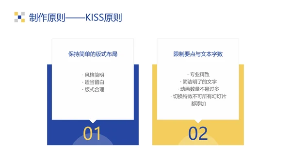 黄蓝扁平风企业办公技巧操作培训PPT模板
