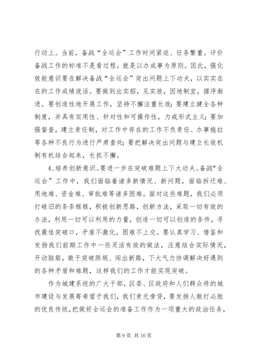 区委书记在城建专题会讲话.docx