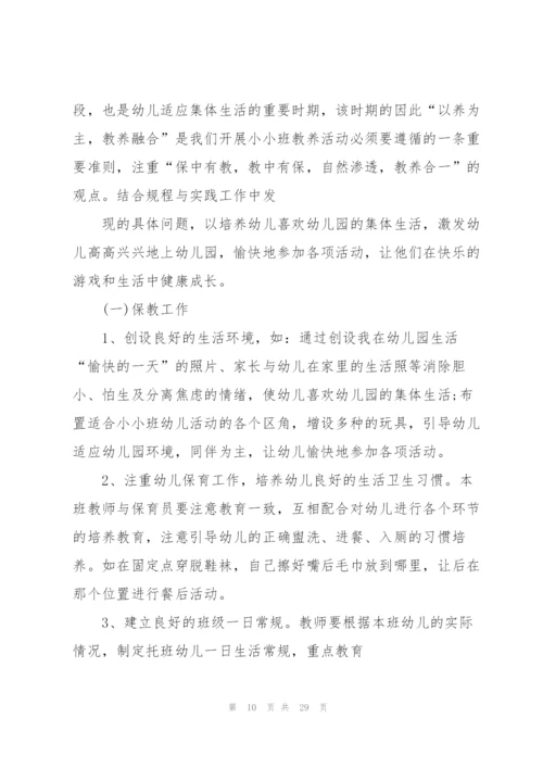 托班教师个人总结9篇.docx