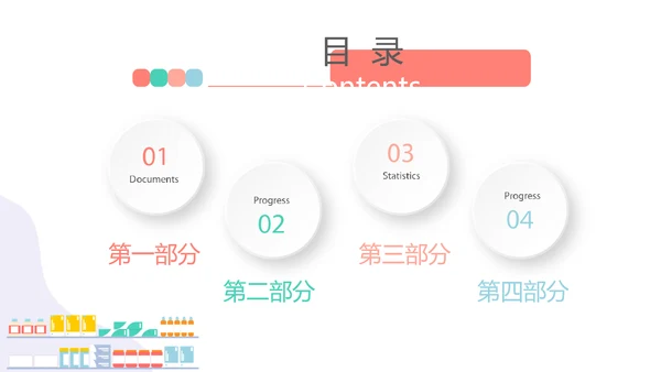 药店顾客分析动态PPT