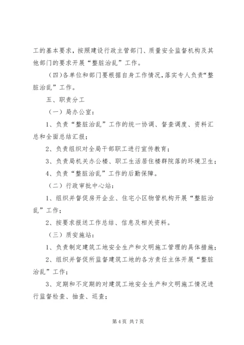 雍熙一小XX年年“整脏治乱”专项行动实施方案 (2).docx