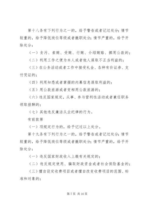 学习《事业单位工作人员处分暂行规定》心得体会 (4).docx