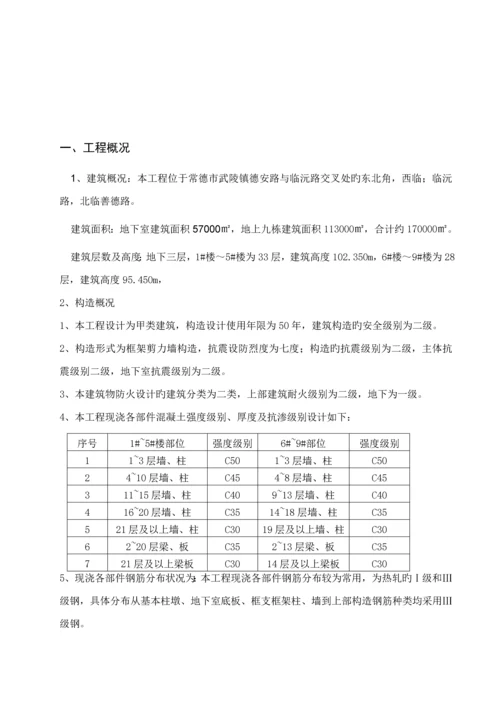 主体结构关键工程综合施工专题方案.docx