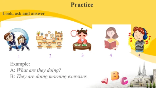 Unit 6 Work quietly doing讲解课件