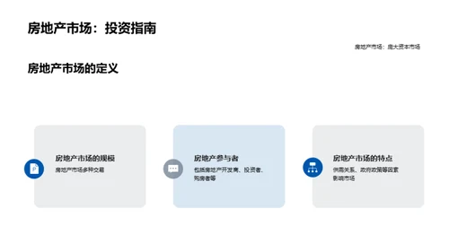 简约风地产家居教学课件PPT模板