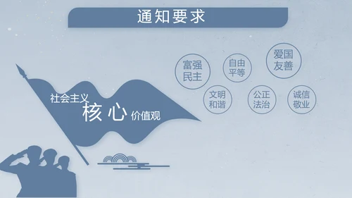 八一军事部队士兵工作汇报动态PPT