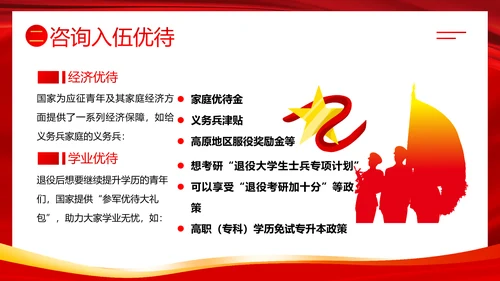 春季征兵宣传宣导PPT课件