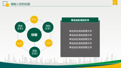 中国邮政邮储银行通用PPT模板