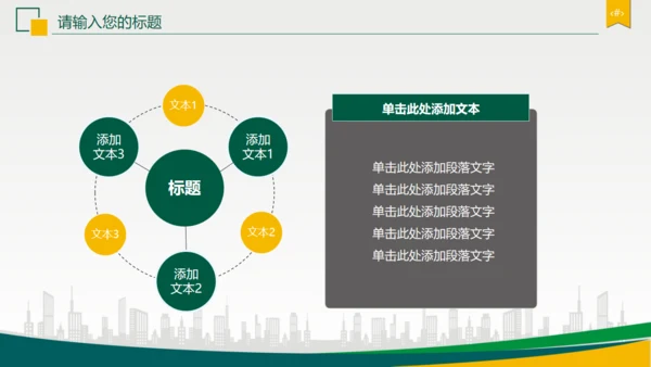 中国邮政邮储银行通用PPT模板