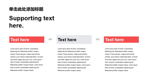 红色创意竞聘述职PPT模板