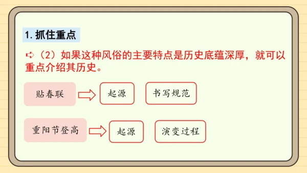 统编版语文六年级下册 第一单元  习作：家乡的风俗（课件）