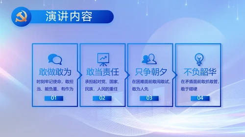 聚焦两会党课政府工作报告动态PPT