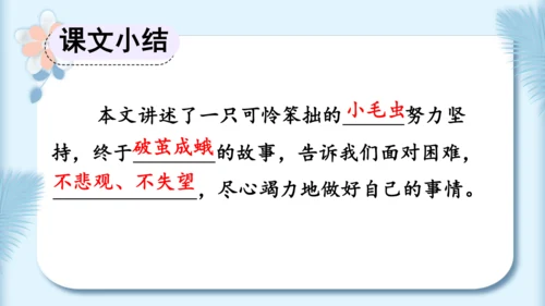 22.小毛虫（第二课时）教学课件