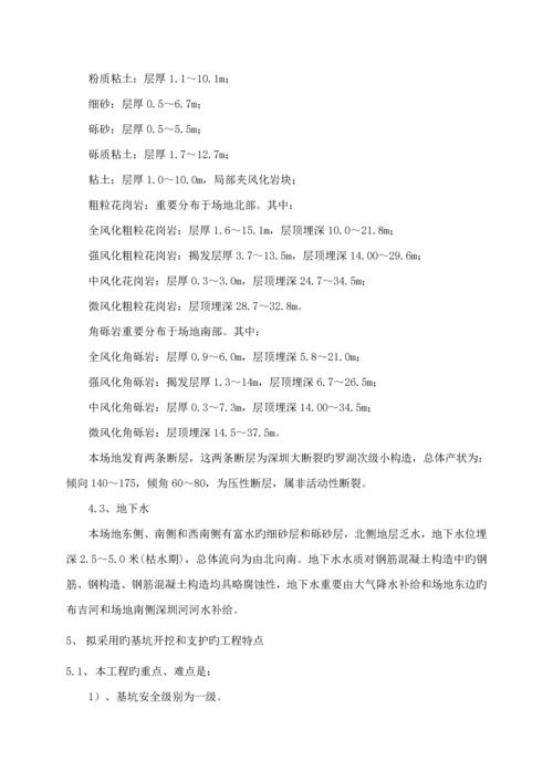 土方及基坑支护关键工程监理标准细则.docx