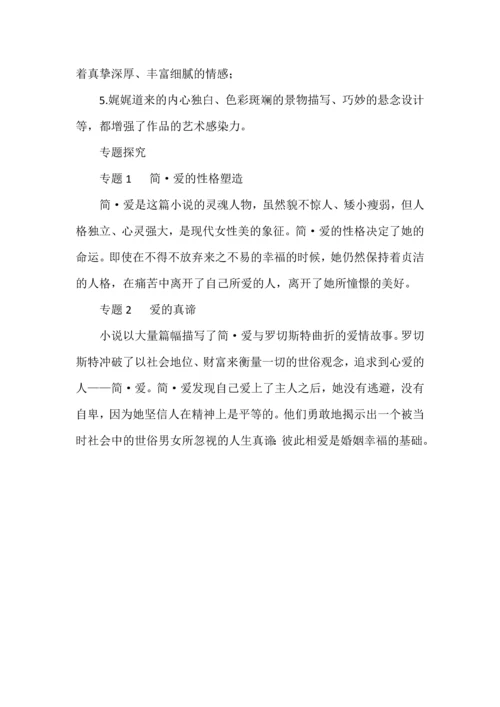 九年级语文下册名著导读《简爱》.docx