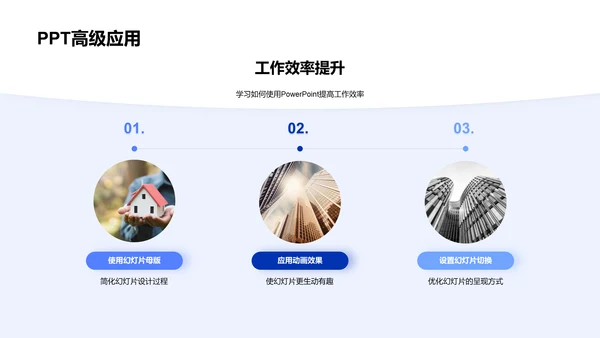 房产销售办公提效PPT模板