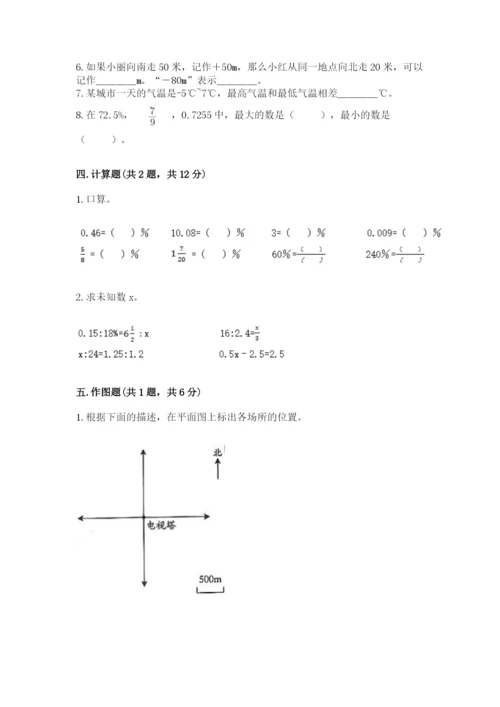 冀教版六年级下册期末真题卷及答案（夺冠系列）.docx