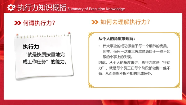 励志风笔刷效果如何提高执行力高效执行力员工培训ppt
