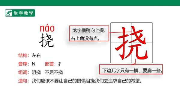 13 人物描写一组 生字动画课件