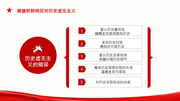 党支部坚持正确的党史观党课PPT课件