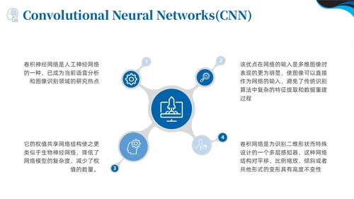 深度学习蓝色简约PPT
