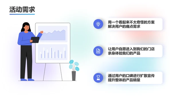 圆点泡泡手机活动策划PPT模板