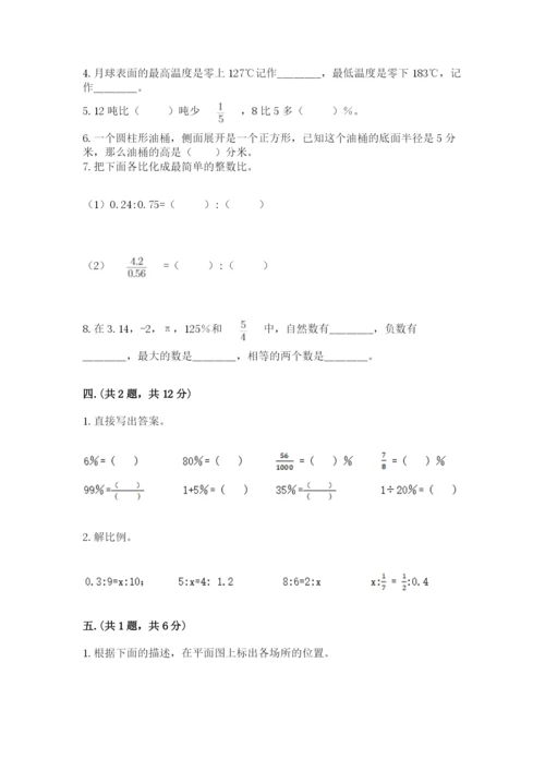 人教版六年级数学小升初试卷精品（网校专用）.docx