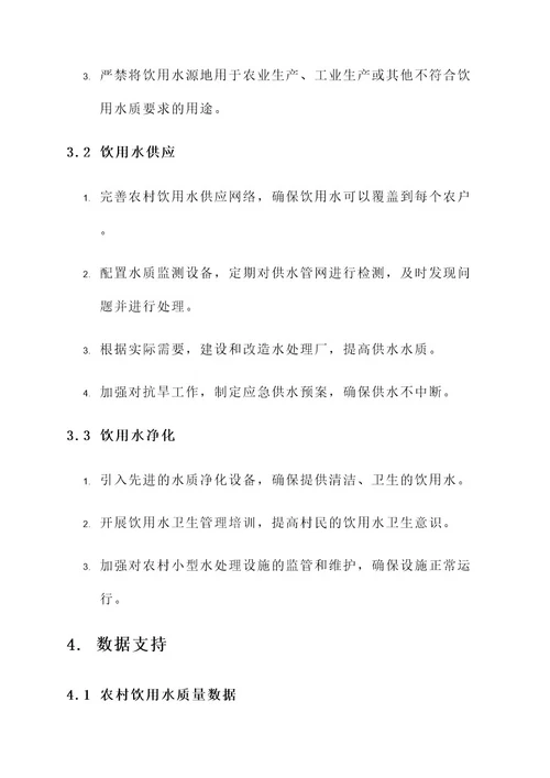 农村饮水属地管理方案