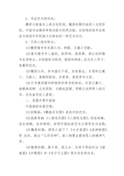 高二历史必修一知识点总结归纳.docx