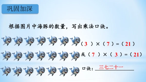 6.表内乘法（二）-7的乘法口诀（第1课时）课件(共20张PPT)-二年级上册数学人教版