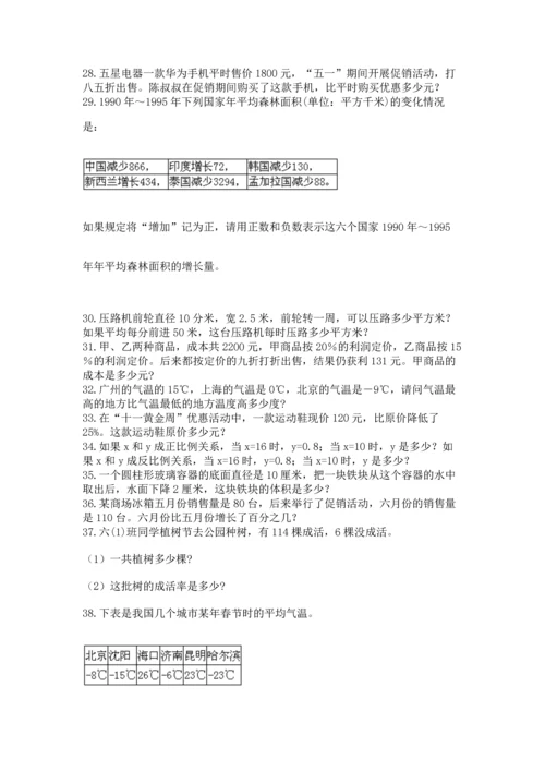 小升初数学应用题50道含完整答案【易错题】.docx