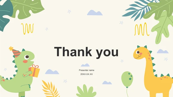 绿色卡通风可爱卡通幼儿园教学活动PPT主题