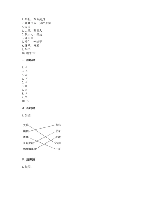 部编版四年级下册道德与法治《期末测试卷》附参考答案（典型题）.docx