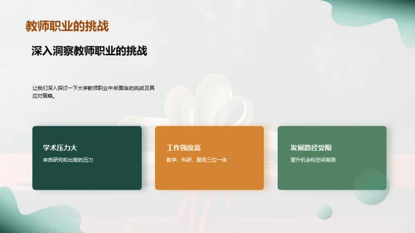 探索大学教师之路