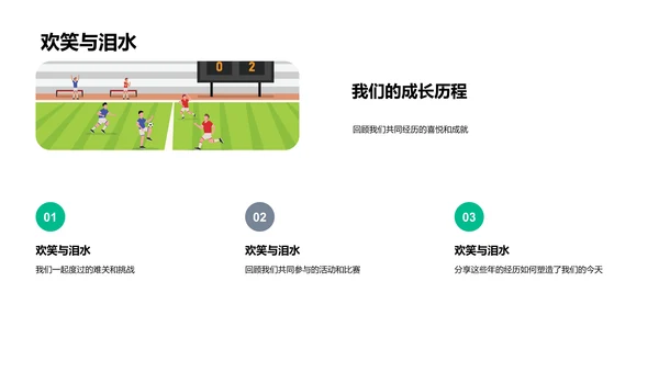 毕业图集分享PPT模板