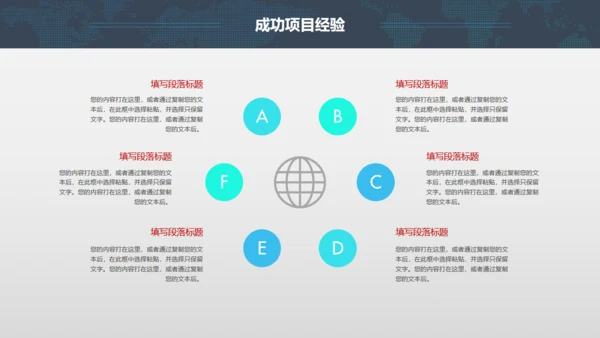 全球版图工答总结计划通用PPT模板