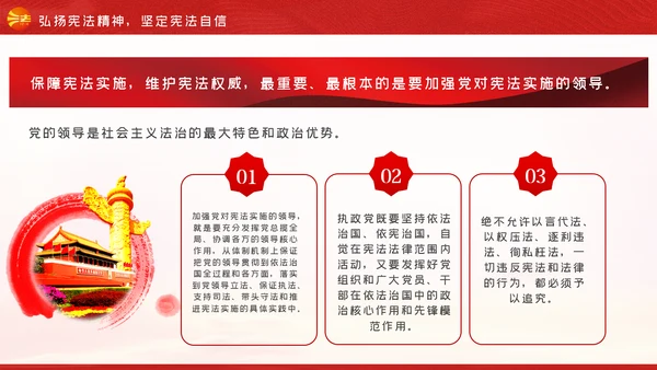 维护宪法尊严保证宪法实施宪法日党课PPT