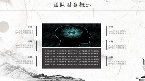 中国风商业项目计划书通用PPT模版