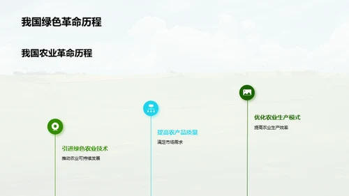 迈向绿色农业