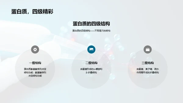 科技风生物医疗教学课件PPT模板