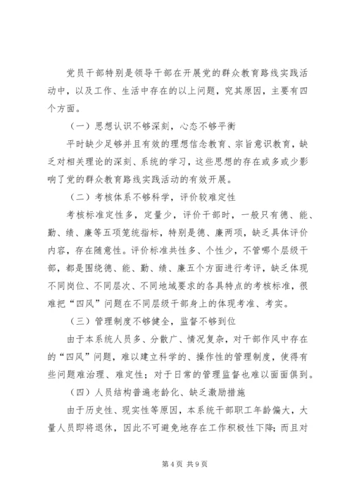 商管办四风问题工作报告3篇.docx