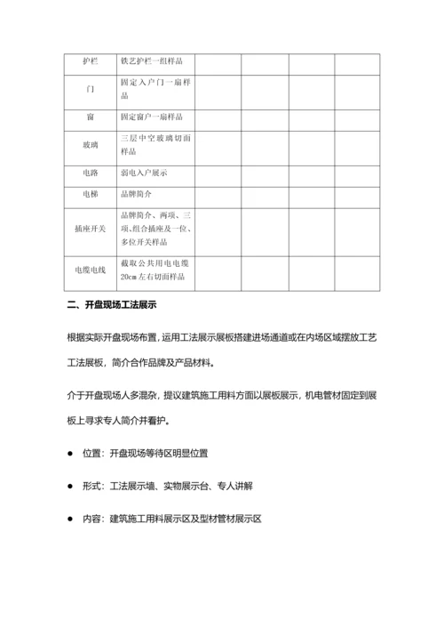 房地产工艺工法展示策划方案.docx