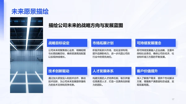 蓝色简约风Q2阶段性成果汇报PPT模板
