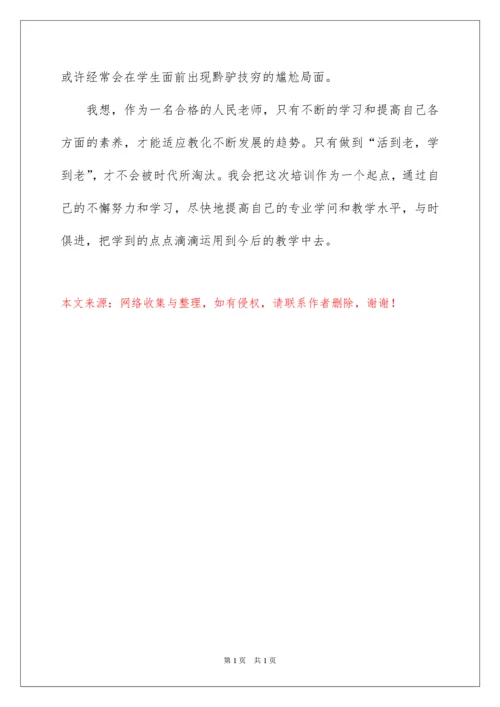 2022国培返岗实践个人总结.docx