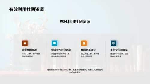 掌握社团，提升自我